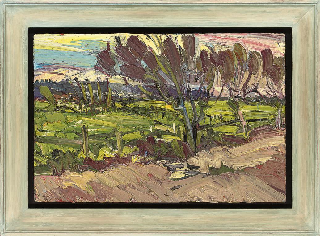 Edward Beale - Trees At Woodspring Farm