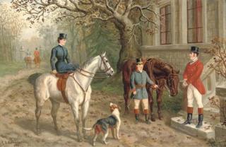 Edward Benjamin Herberte - Preparing To Set Off