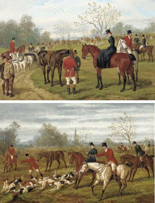 Edward Benjamin Herberte - The meet; and Gone to ground