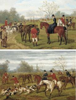 Edward Benjamin Herberte - The meet; and Gone to ground