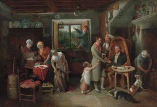 Edward Bird - The departure to London