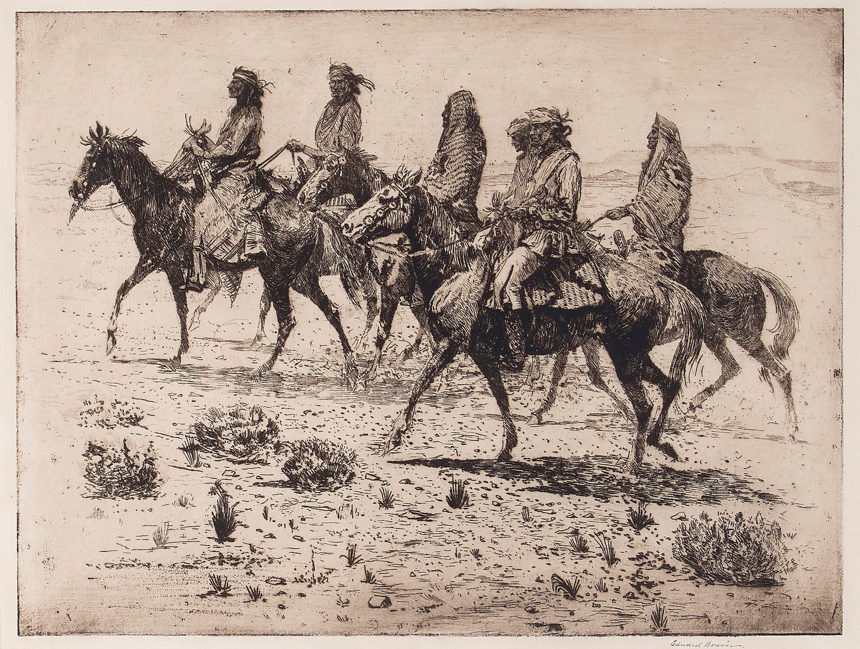 Edward Borein - Navajos (Galvin 183), n.d.