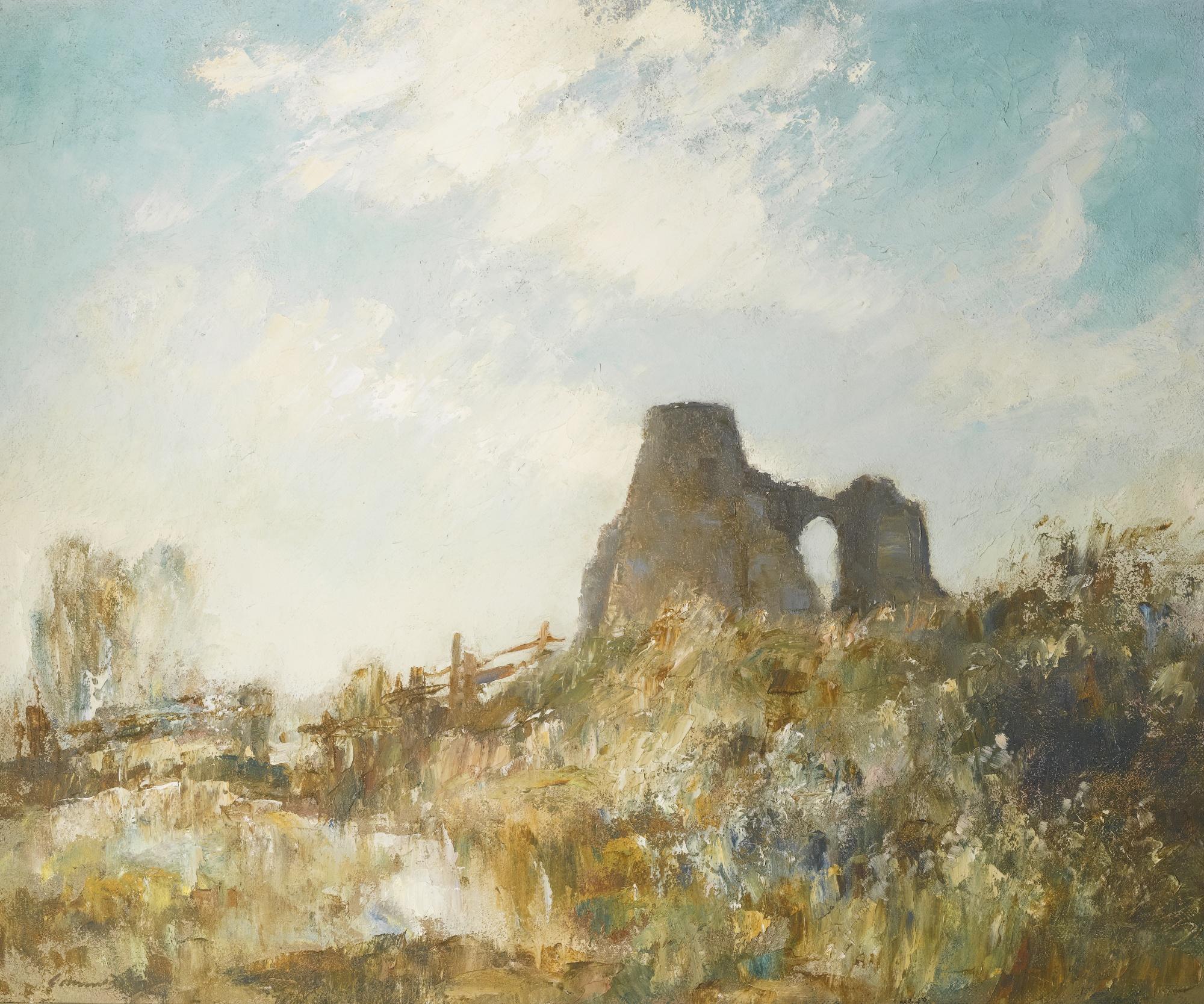 Edward Brian Seago, R.W.S. - St. Benet\'S Abbey, Norfolk