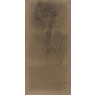Edward Burne-Jones - British Study For The Hill-Fairies