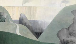 Edward Burra - A Quarry Near Buxton