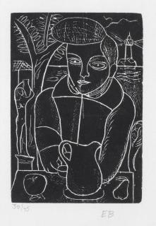 Edward Burra - Boy with a Jug