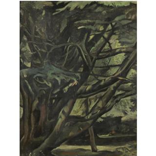 Edward Burra - Cedar At Springfield