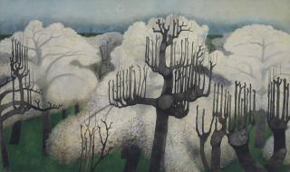 Edward Burra - Cherry Trees, Winter