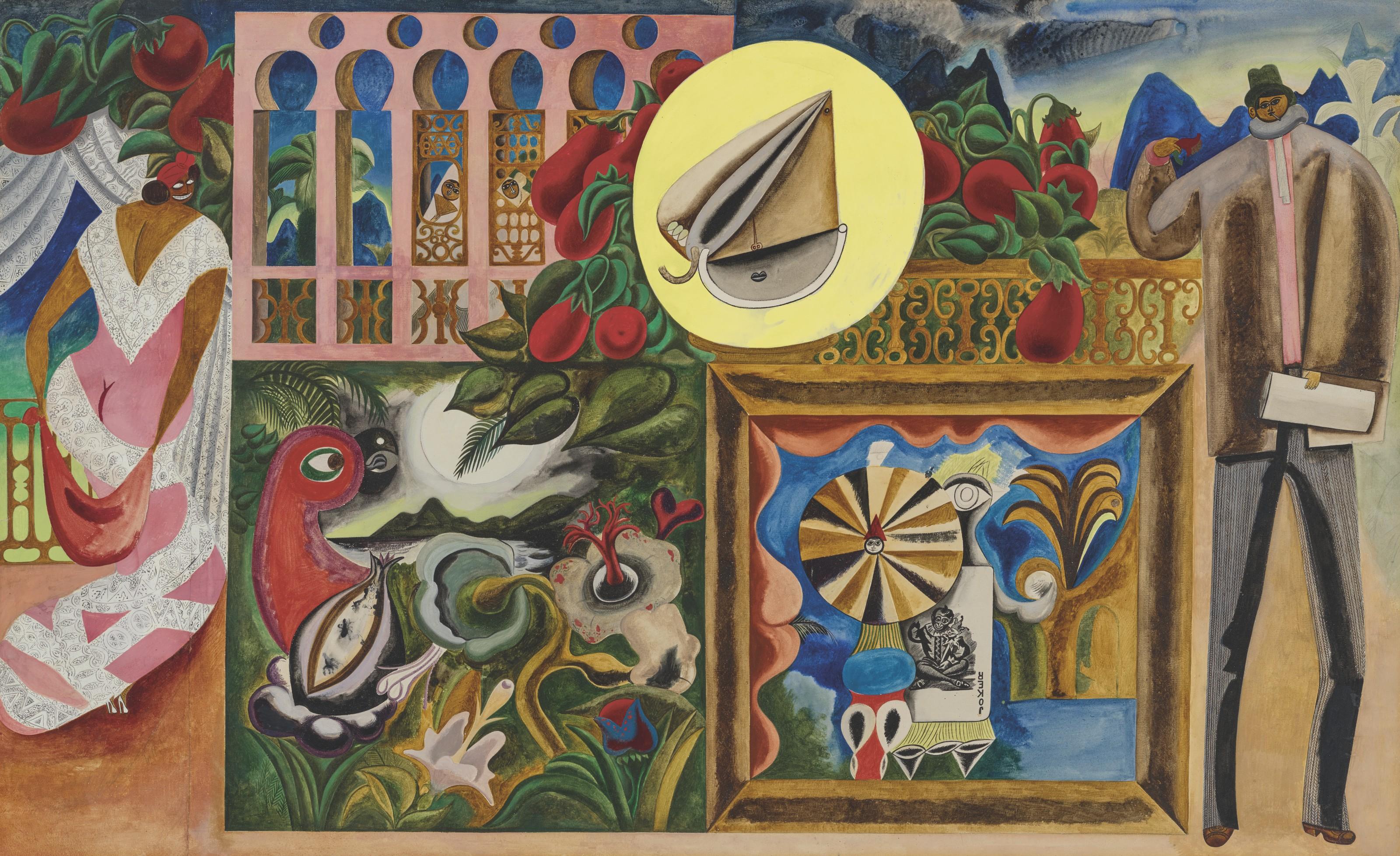 Edward Burra - Composition