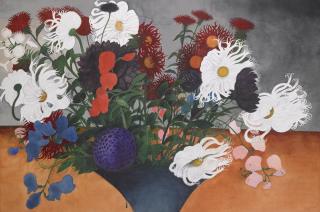 Edward Burra - Dahlia And Daisies