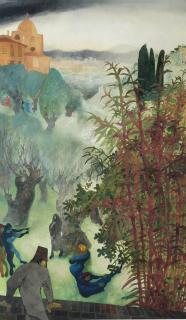 Edward Burra - Distant View of Florence