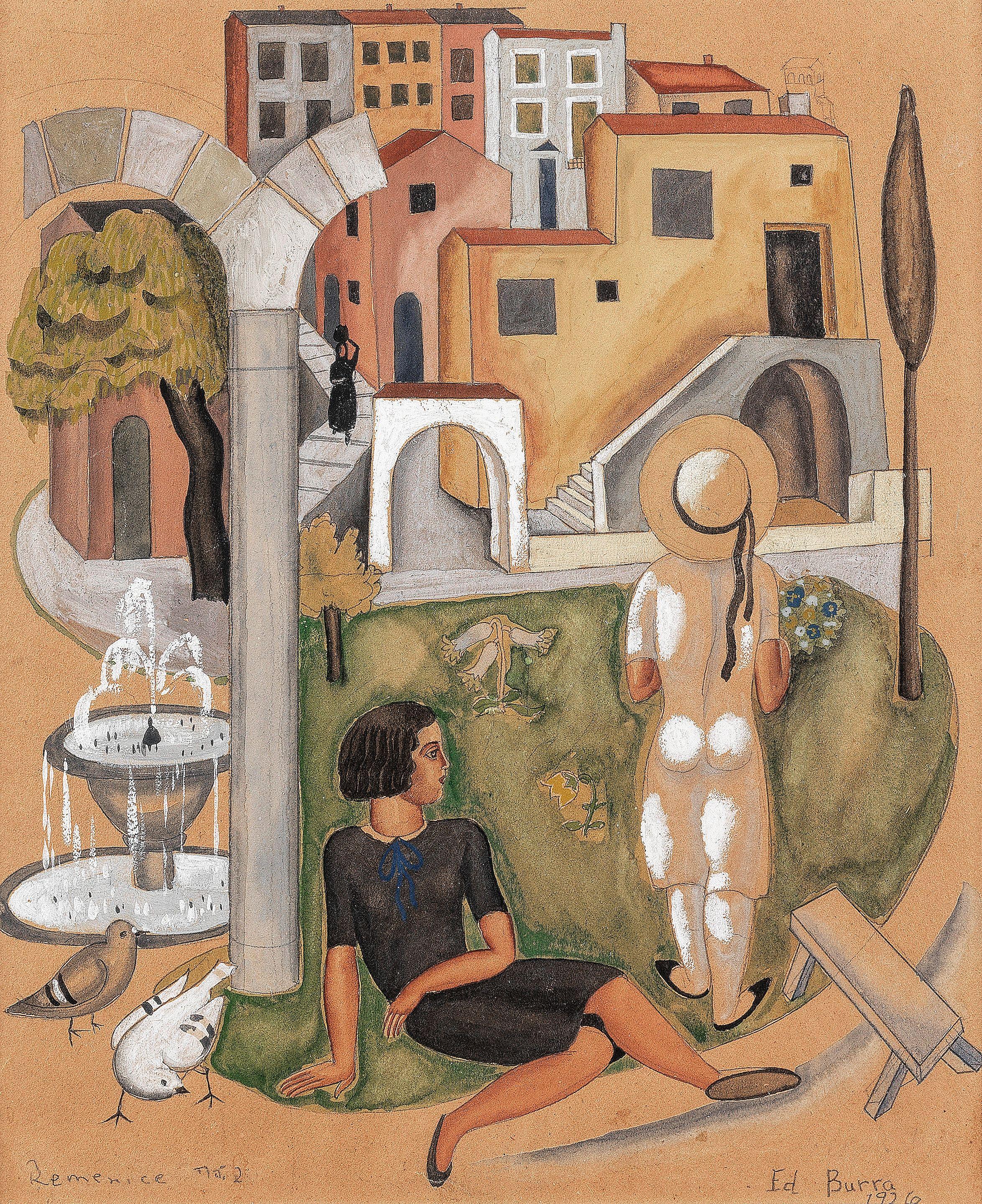 Edward Burra - Remenice no. 2