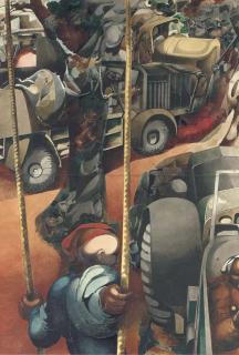 Edward Burra - Ropes And Lorries
