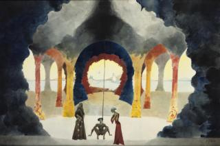 Edward Burra - Set design for Don Juan