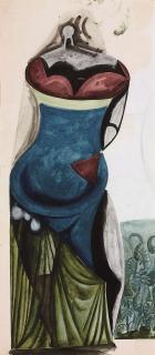 Edward Burra - Surrealist figure