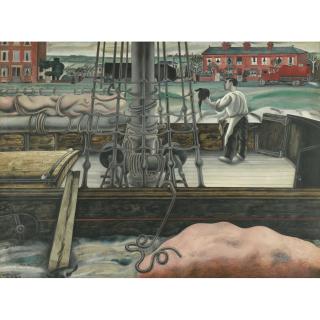 Edward Burra - Tea-Leaves Overboard