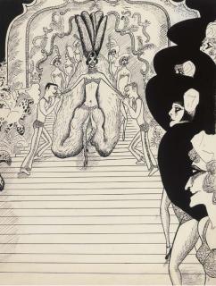 Edward Burra - The Heroine\'s Entry