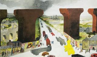 Edward Burra - The Old Viaduct