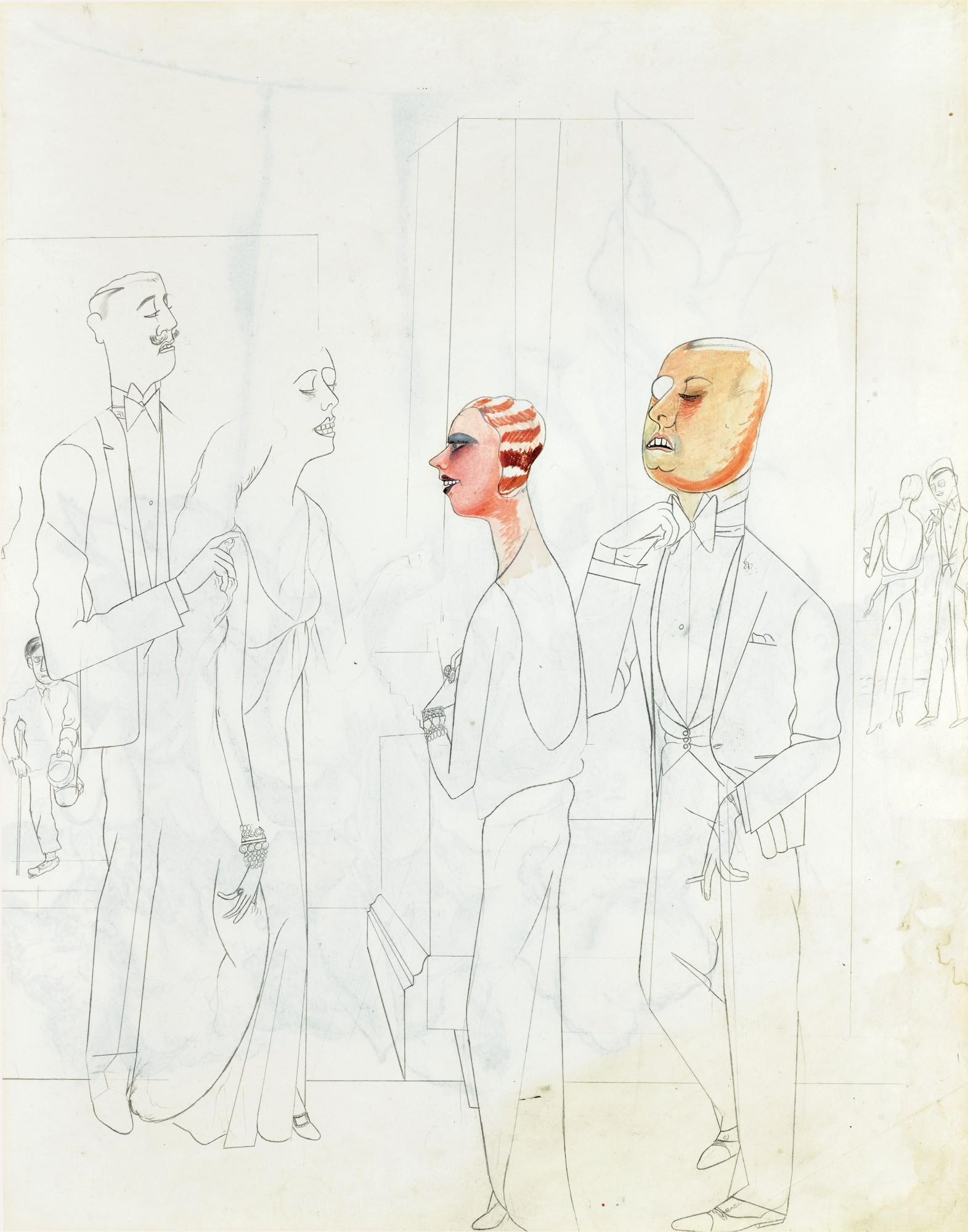 Edward Burra - The Party