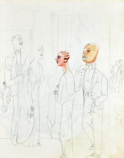 Edward Burra - The Party