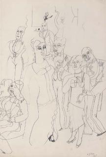 Edward Burra - Theatre Bar