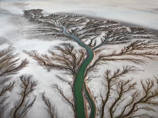 Edward Burtynsky - Colorado River Delta #2, Near San Felipe, Baja, Mexico, 2011