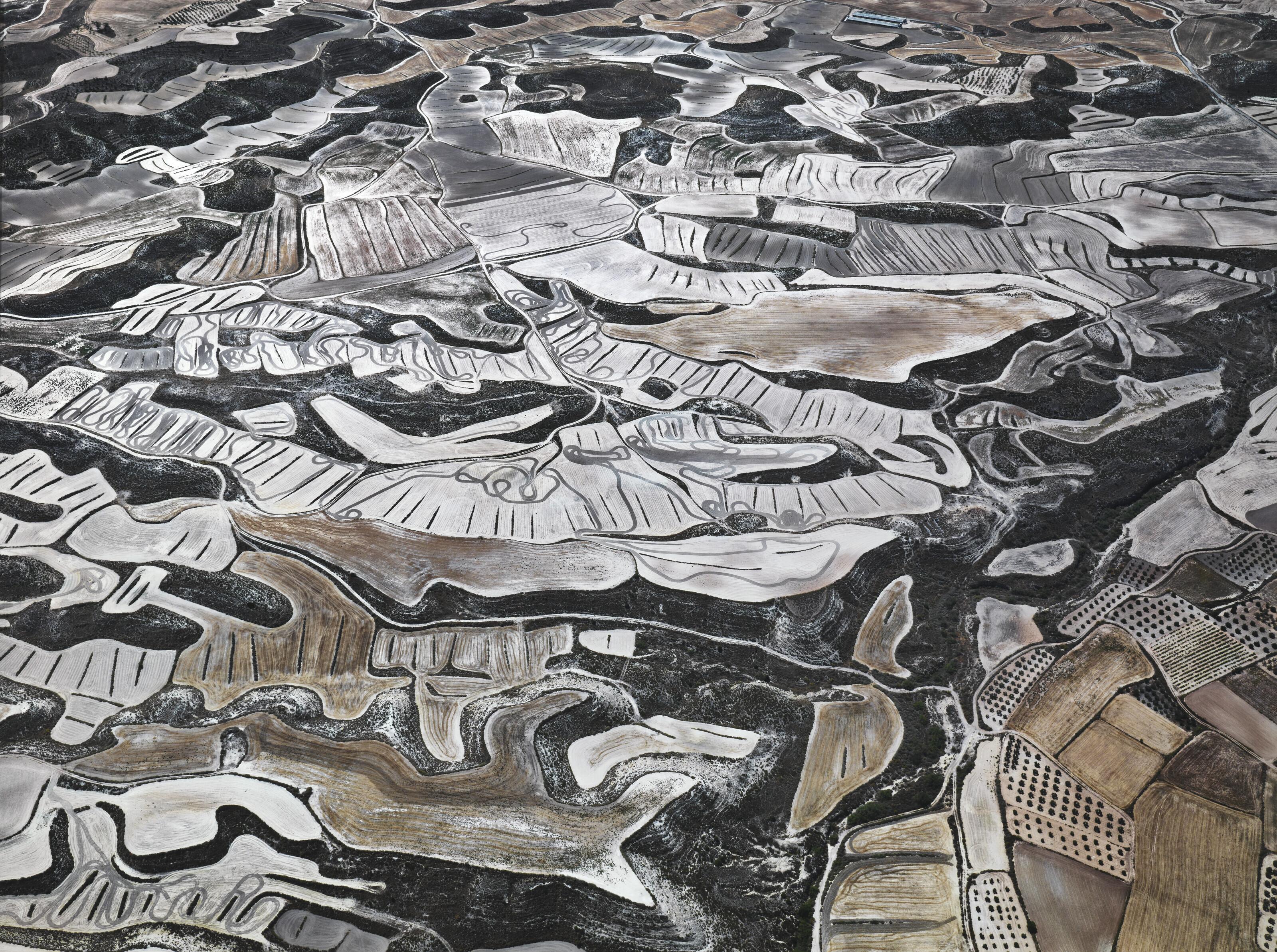 Edward Burtynsky - Dryland Farming #13, Monegros County, Aragon, Spain, 2010
