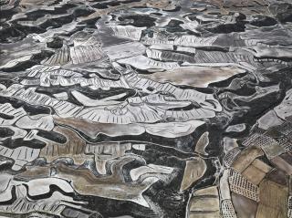 Edward Burtynsky - Dryland Farming #13, Monegros County, Aragon, Spain, 2010