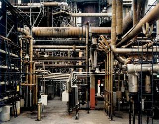 Edward Burtynsky - Oil Refineries #20, Saint John, New Brunswick, 1999