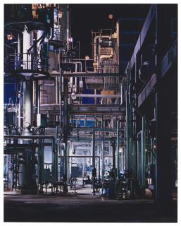 Edward Burtynsky - Oil Refineries No. 22, St. John, New Brunswick, 1999