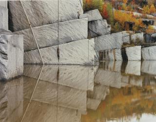 Edward Burtynsky - Rock Of Ages #2, Granite Quarry, Beebe, Quebec