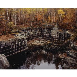 Edward Burtynsky - \'Vermont Marble Company #5, Abandoned Granite Section, Rochester, Vermont\'