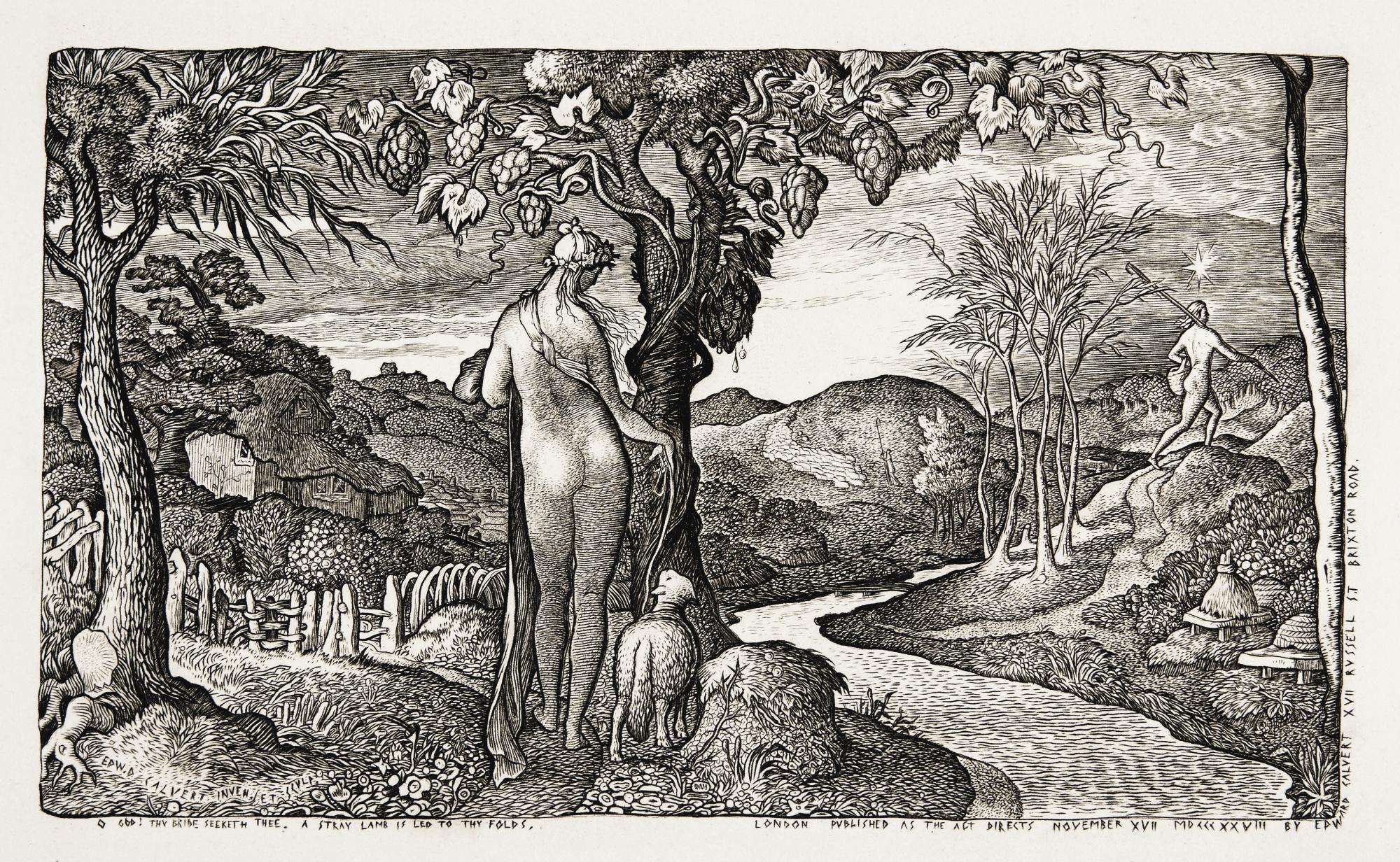 Edward Calvert - The Bride (Lister 8C)