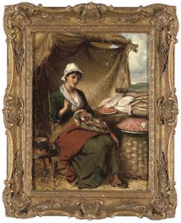 Edward Charles Barnes - The fishmongers wife