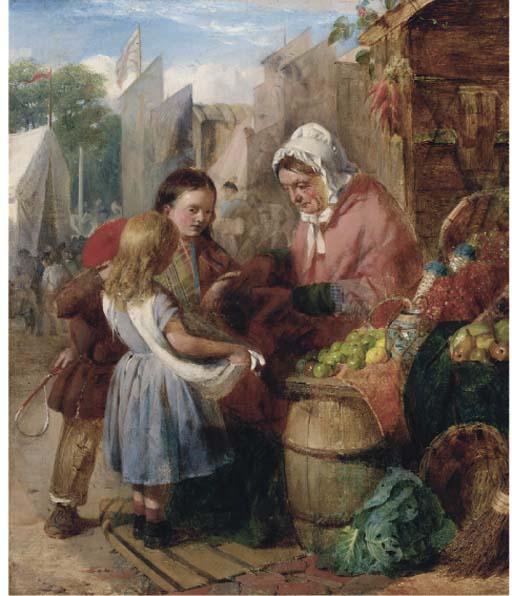 Edward Charles Barnes - The market fair