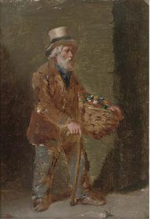 Edward Charles Barnes - The Orange Seller; And The Flower Seller