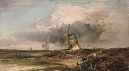 Edward Charles Williams - Old Mills on the Thames