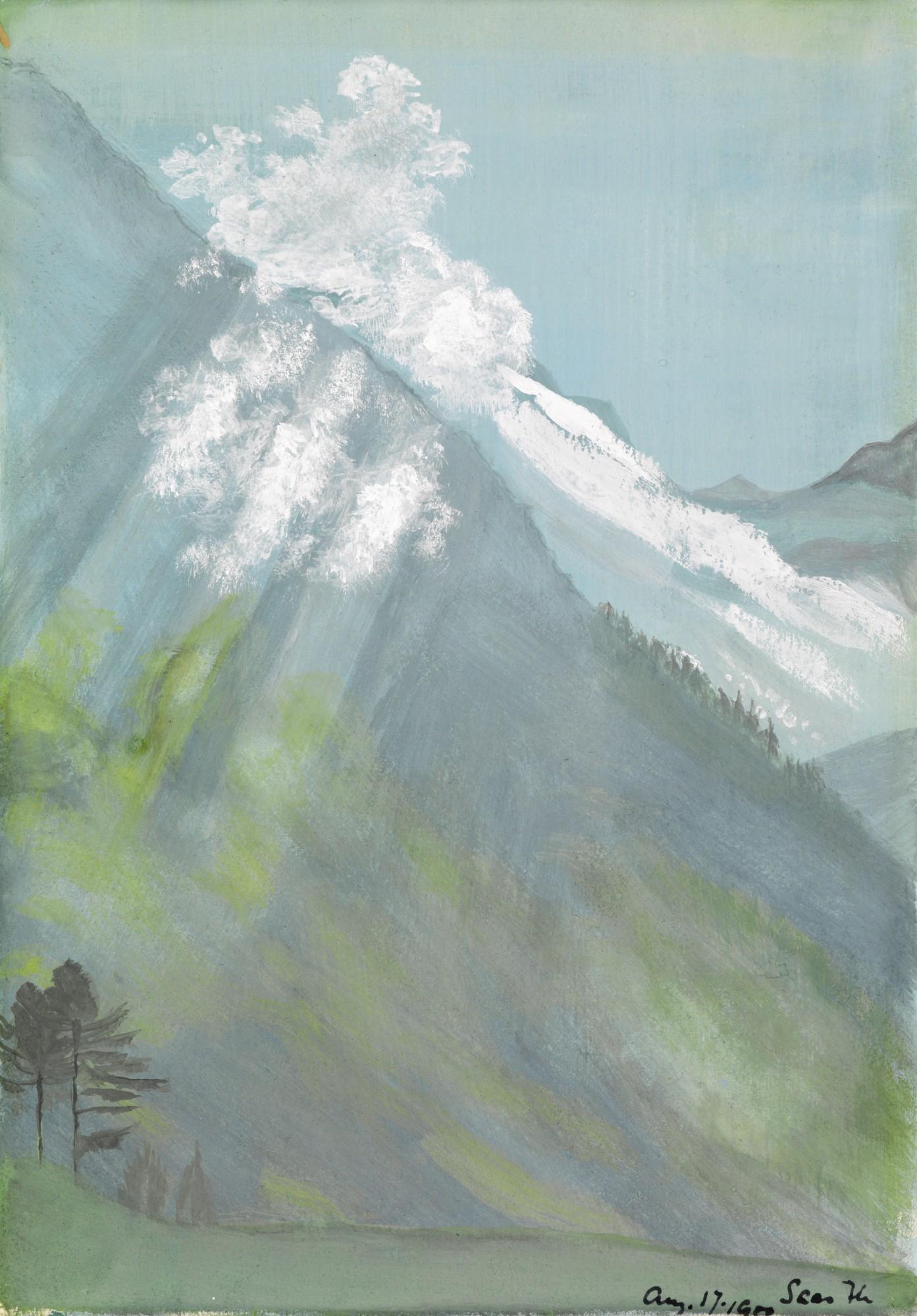 Edward Clifford - Saas-Fee, Switzerland