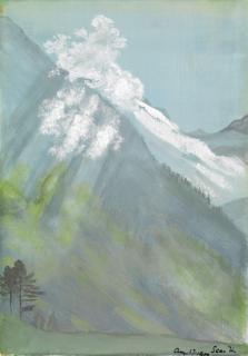 Edward Clifford - Saas-Fee, Switzerland