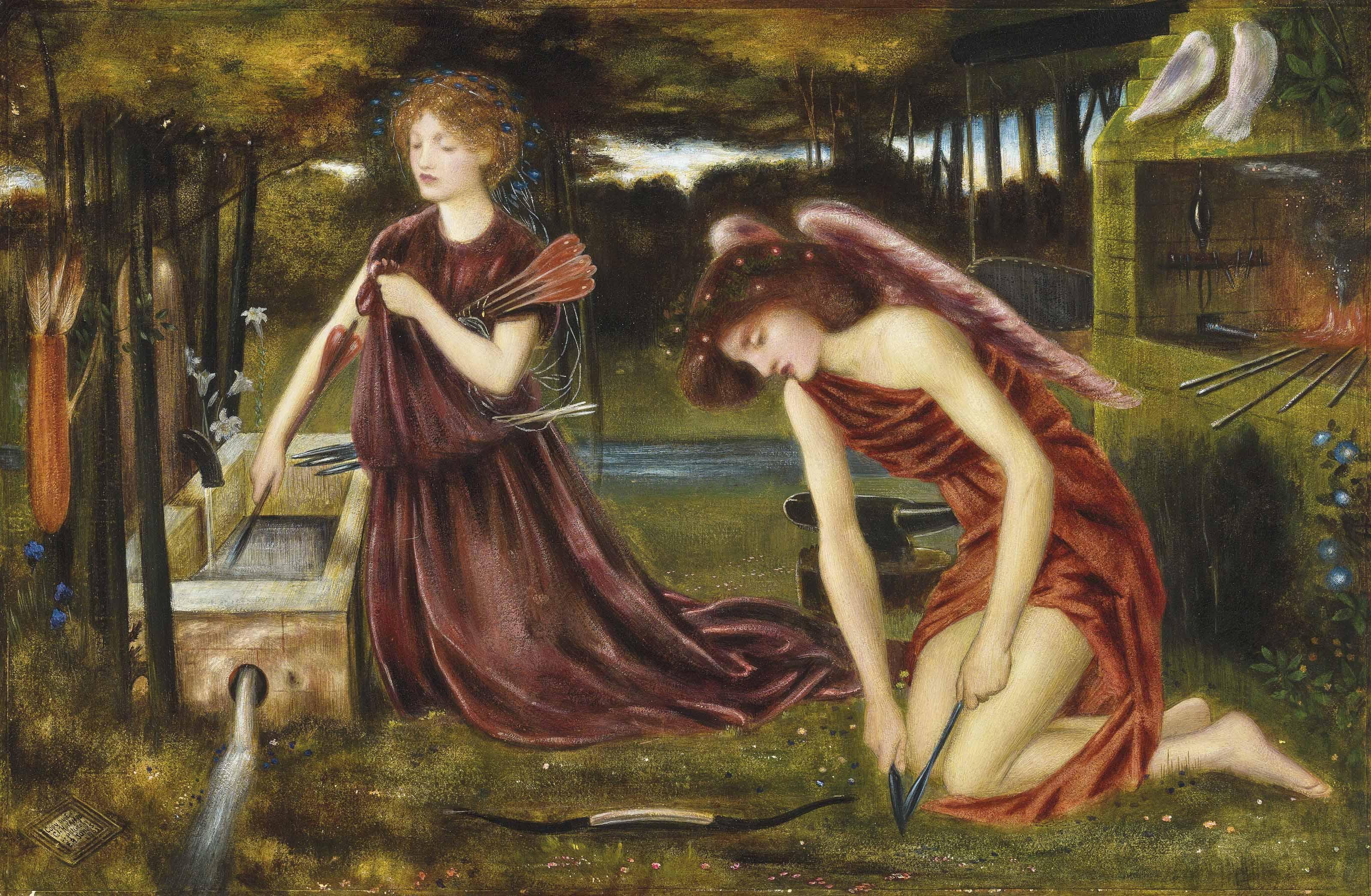 Edward Clifford - The Forge of Cupid