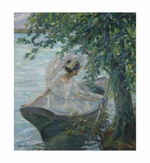 Edward Cucuel - An Afternoon on the Lake