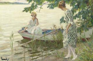 Edward Cucuel - An Afternoon On The Lake