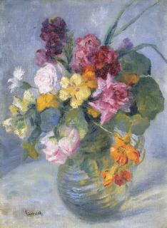 Edward Cucuel - Floral Still Life