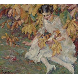 Edward Cucuel - In Autumn Sunlight