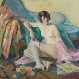 Edward Cucuel - Nude