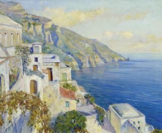 Edward Cucuel - Südliche Landschaft