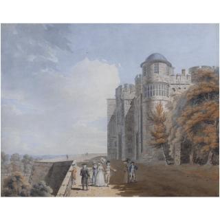 Edward Dayes - The North Terrace, Windsor Castle