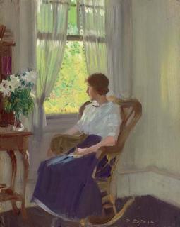 Edward Dufner - By the Window