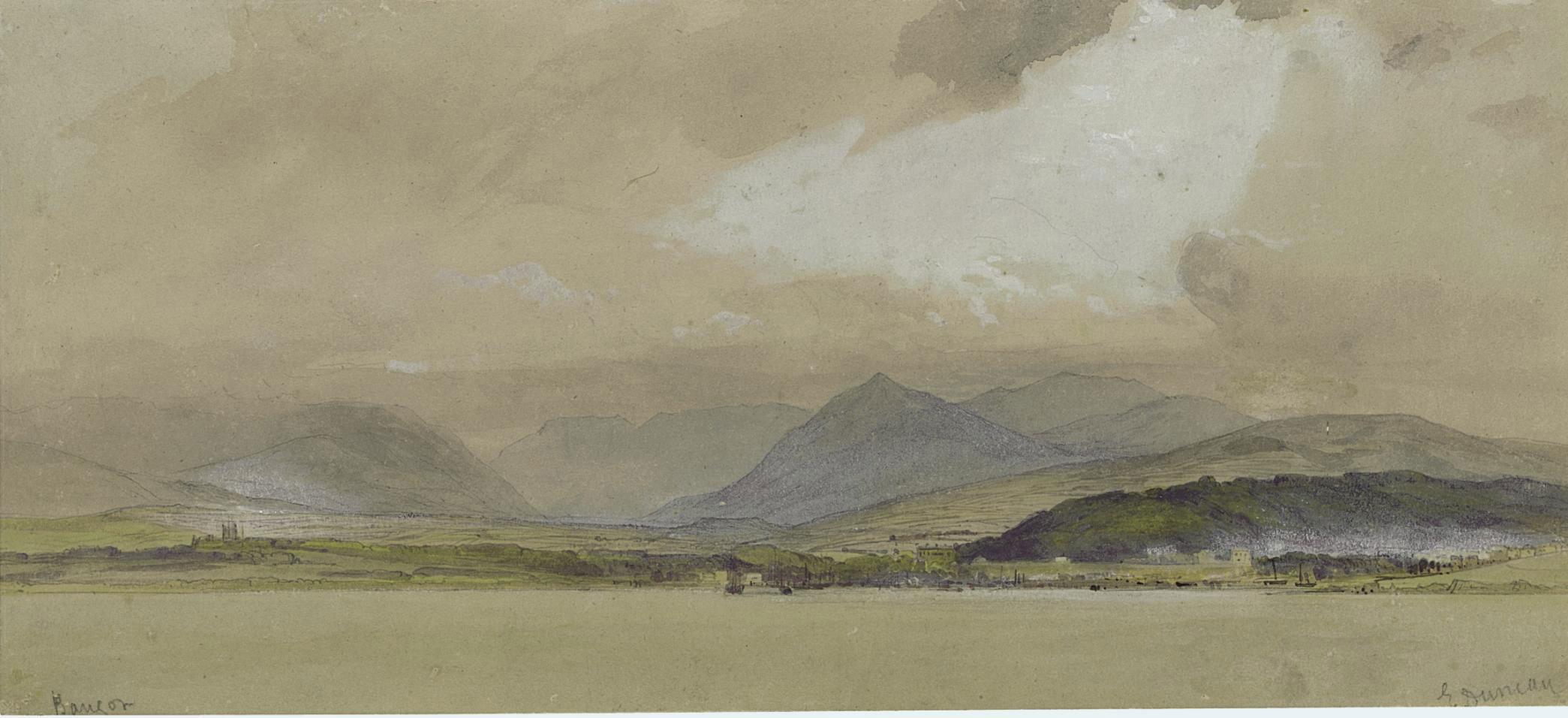 Edward Duncan, R.W.S. - Bangor, North Wales