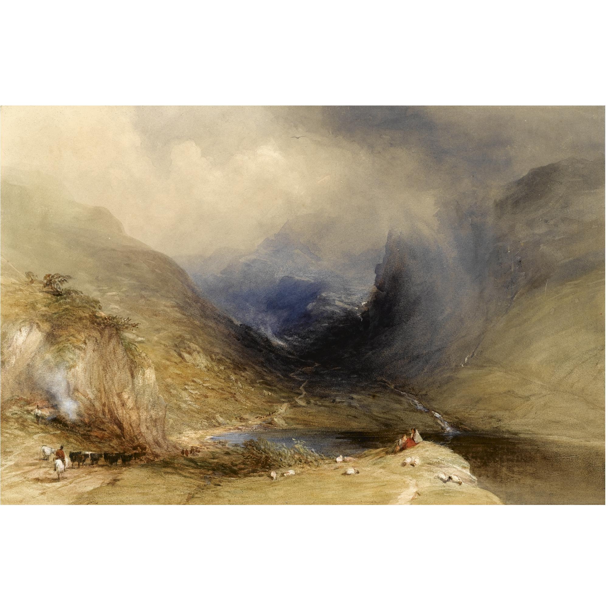 Edward Duncan, R.W.S. - Glencoe